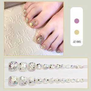 Cat Eye Toe Nail Art Press-Ons